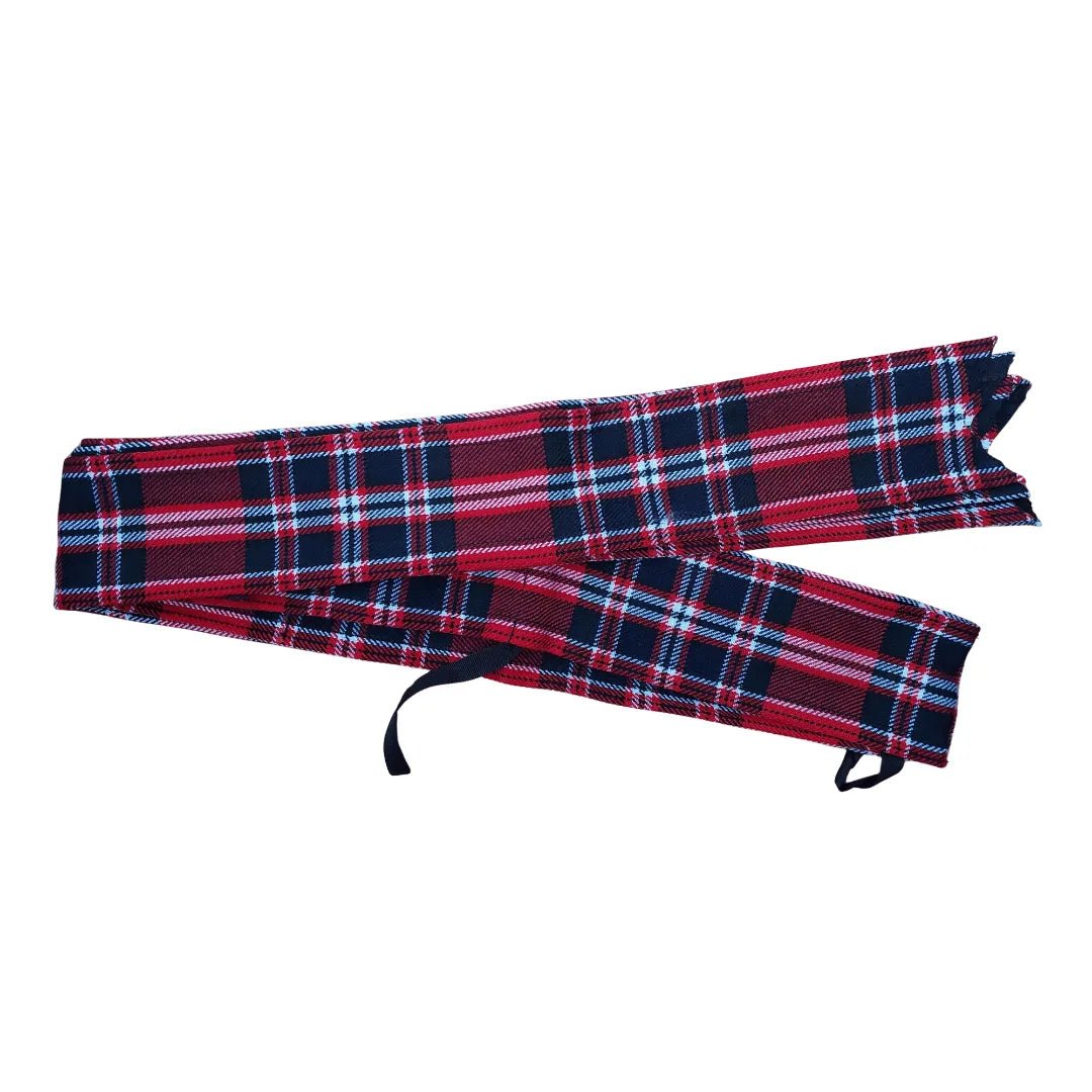 Clan Tartan Piper's Bagpipe Drone Ribbons - Imperial Highland Supplies