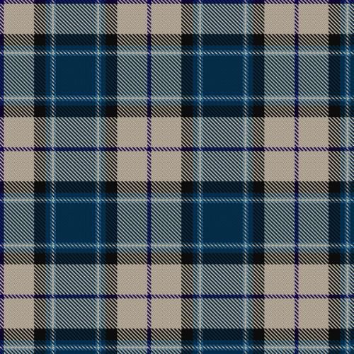 Comrie Navy Blue Tartan - Imperial Highland Supplies