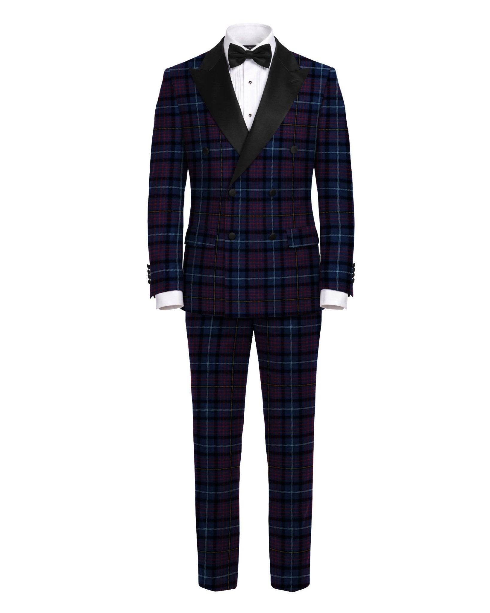 Men's 2 Piece Tartan Suit Tuxedo - Imperial Highland Supplies