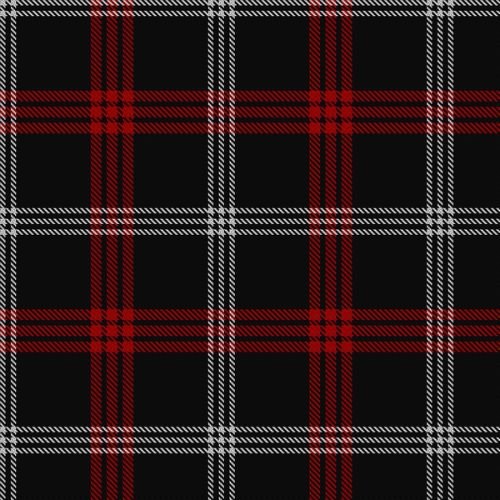 White Stripes Hunting Tartan - Imperial Highland Supplies