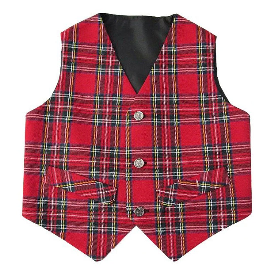 Boys And Girls Tartan Waistcoat 100 Plus Tartans Available - Imperial Highland Supplies