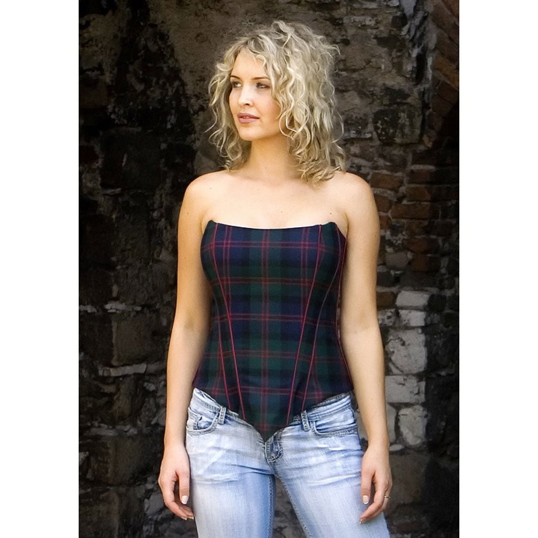 Elwira Tartan Corset - Imperial Highland Supplies