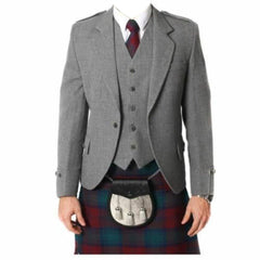 Grey Argyll Jacket And Vest - Imperial Highland Supplies
