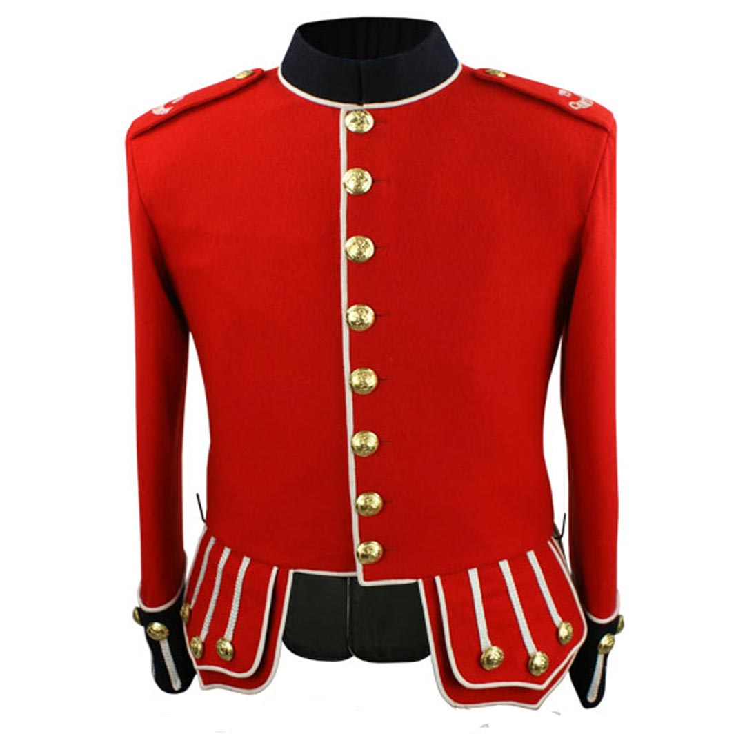 Queen's Own Cameron Highlanders of Canada Red Blazer Pipe Band Doublet - Imperial Highland Supplies