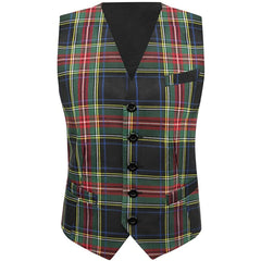Tartan Waistcoat Three Pockets 100+Tartan Available - Imperial Highland Supplies