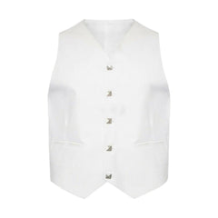 White Argyll Jacket And Vest - Imperial Highland Supplies