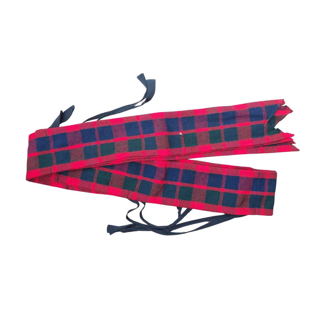 Clan Tartan Piper's Bagpipe Drone Ribbons