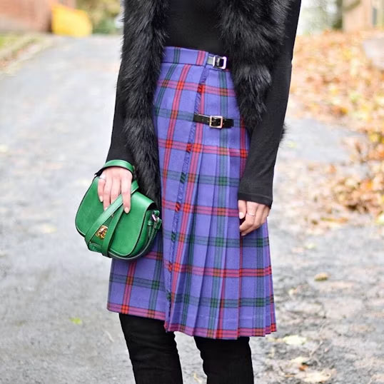 Tartan Kilted Skirt