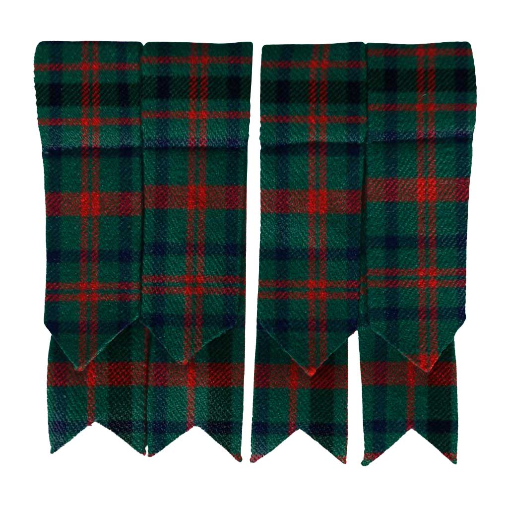 MacDonagh Tartan Kilt Flashes - Imperial Highland Supplies