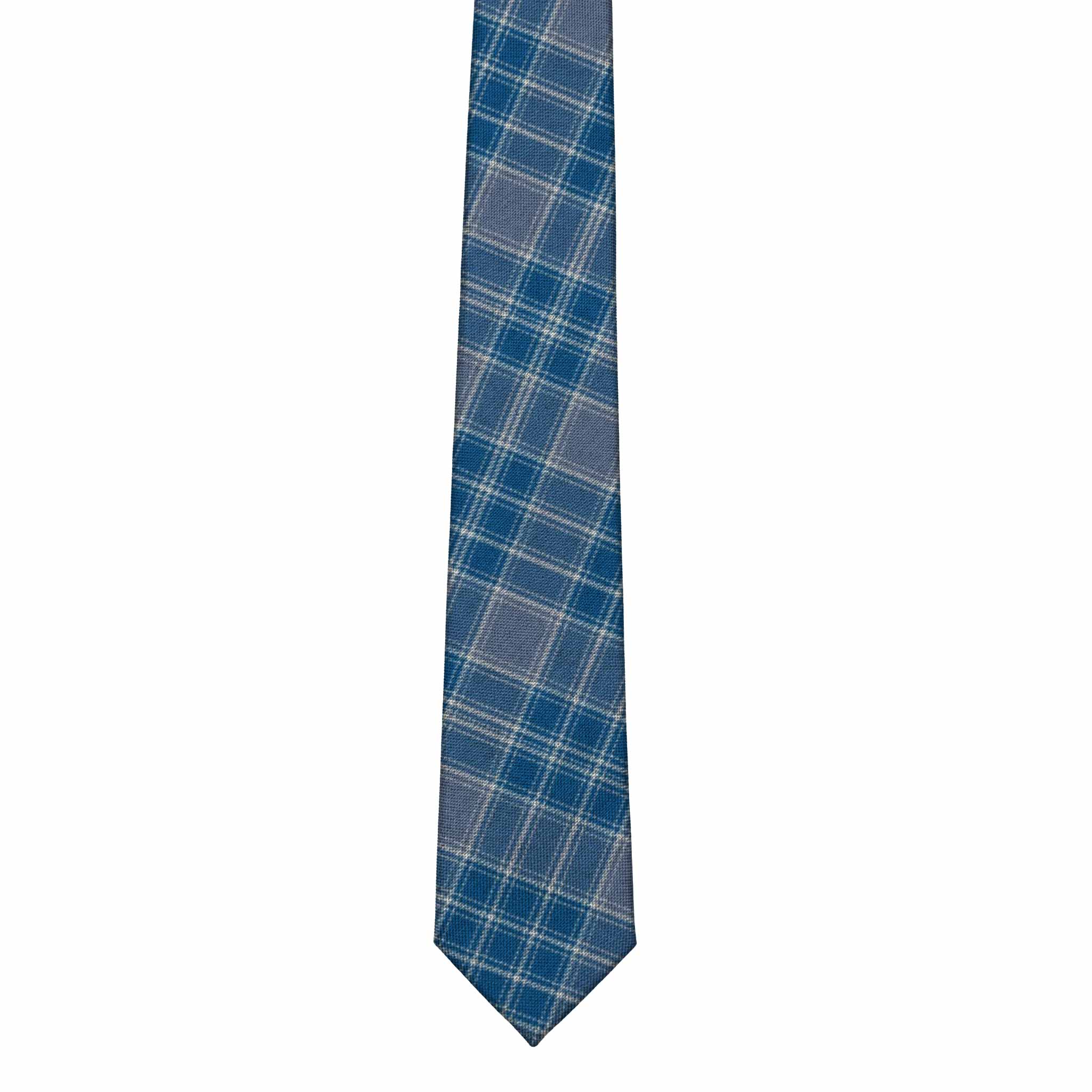 MacDonald Lord of the Isles Hunting Blue Ancient Tartan Neck Tie - Imperial Highland Supplies