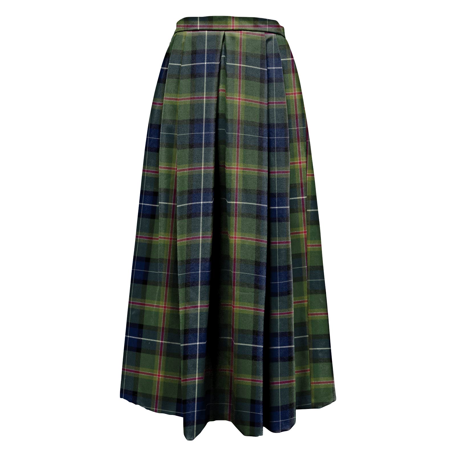 Tartan Gathered Skirt