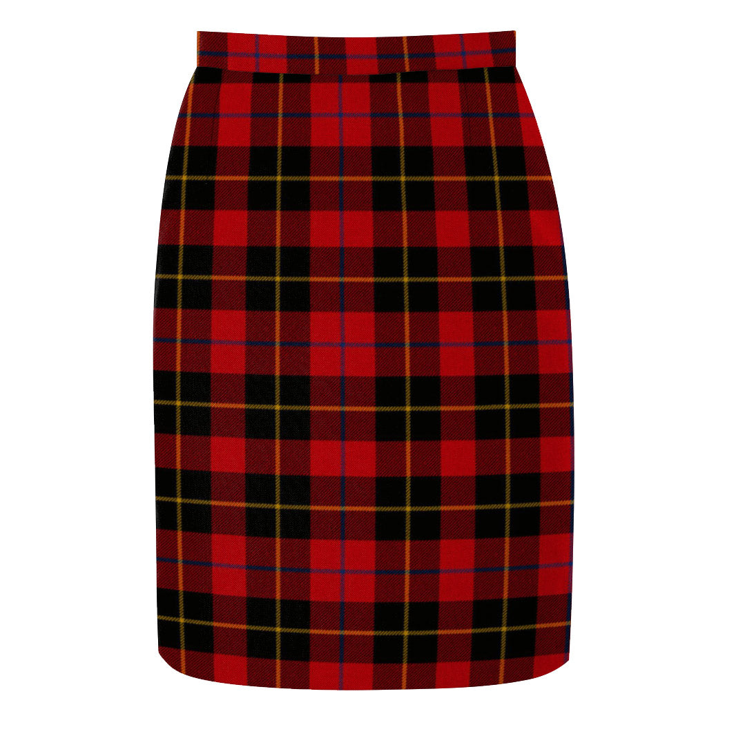 Tartan-Pencil-Skirt-Front-Skinner-Tartan-imperial-highland-supplies