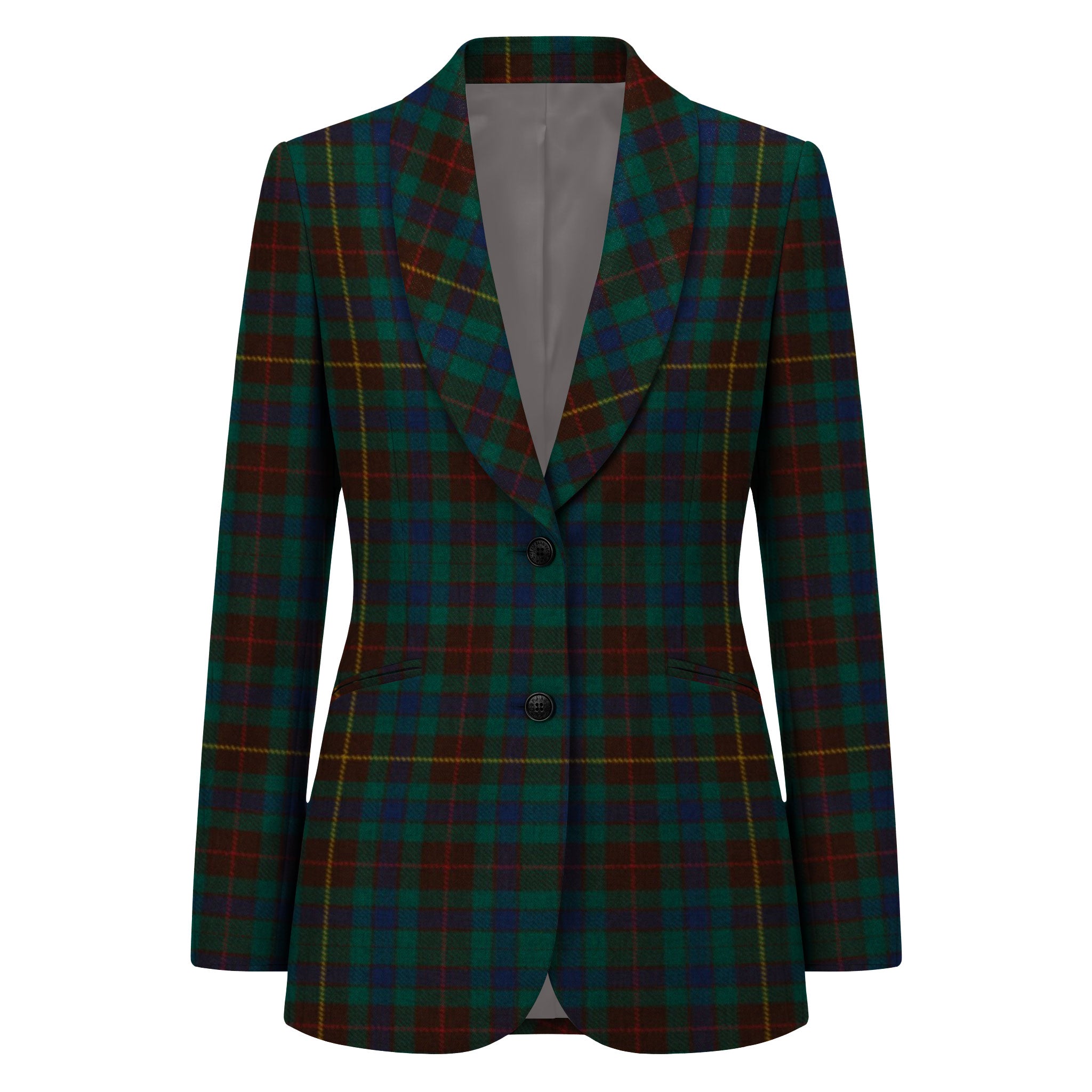 Women's Tartan Jacket Double Button Fastening Amazing Union Tartan - Imperial Highland Supplies