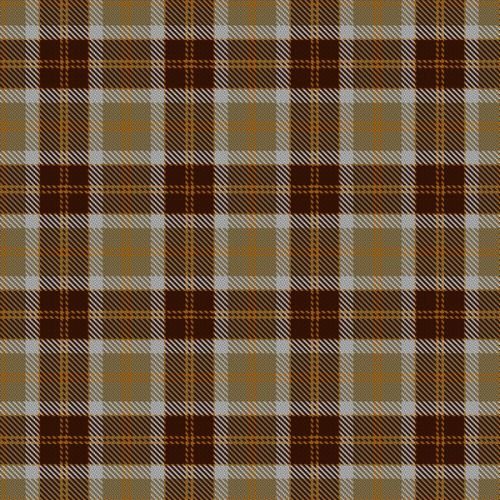 Bannockbane Orange Stripes Tartan - Imperial Highland Supplies