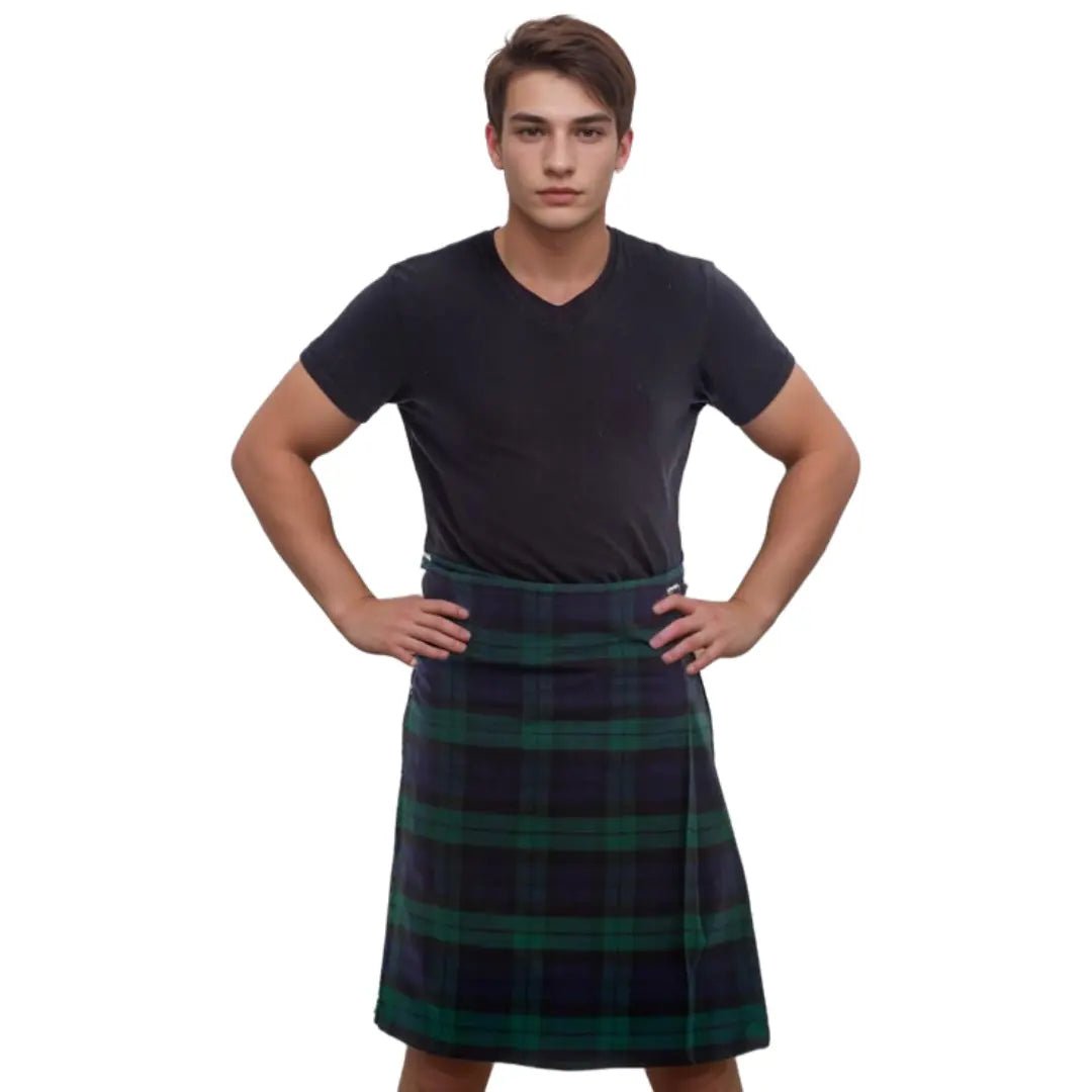 Black Watch Bespoke Tartan Kilt - Imperial Highland Supplies