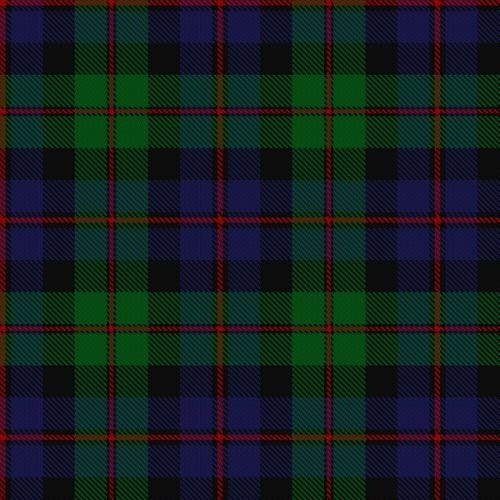 Black Watch Coarse Kilt Tartan - Imperial Highland Supplies