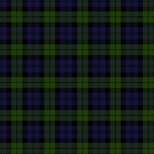 Black Watch Small sett Tartan - Imperial Highland Supplies