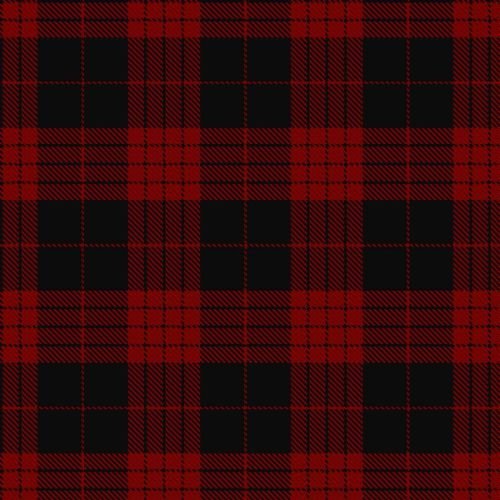 Cameron Black & Red Tartan - Imperial Highland Supplies