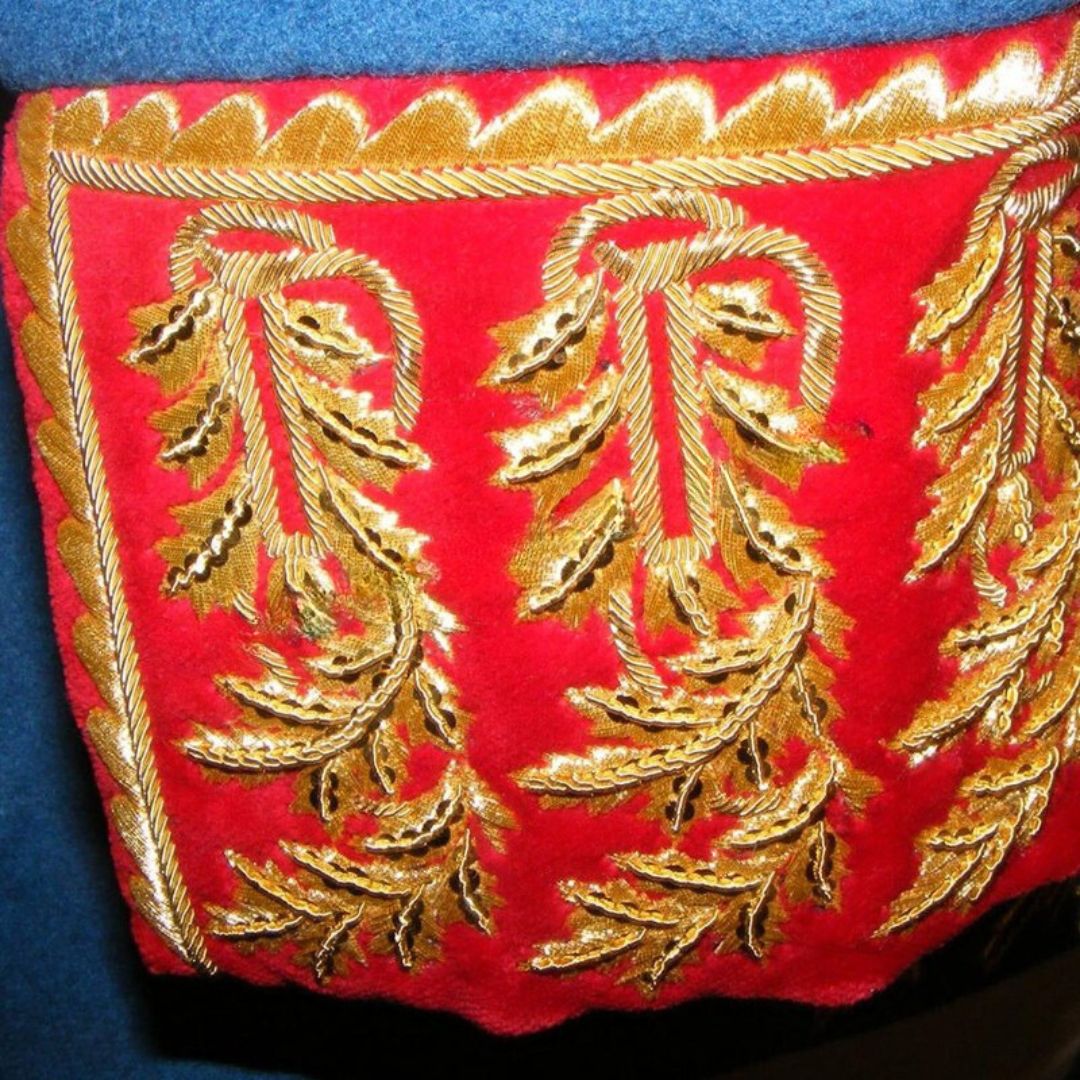 Embroidery Jacket Of Surgeon - Imperial Highland Supplies