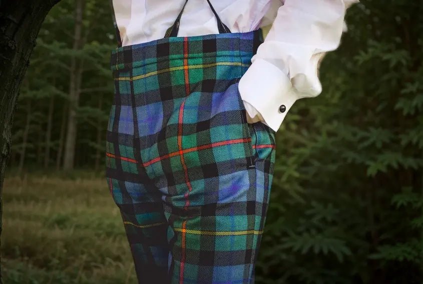 Fishtail Back Custom Made Tartan Trews - Imperial Highland Supplies