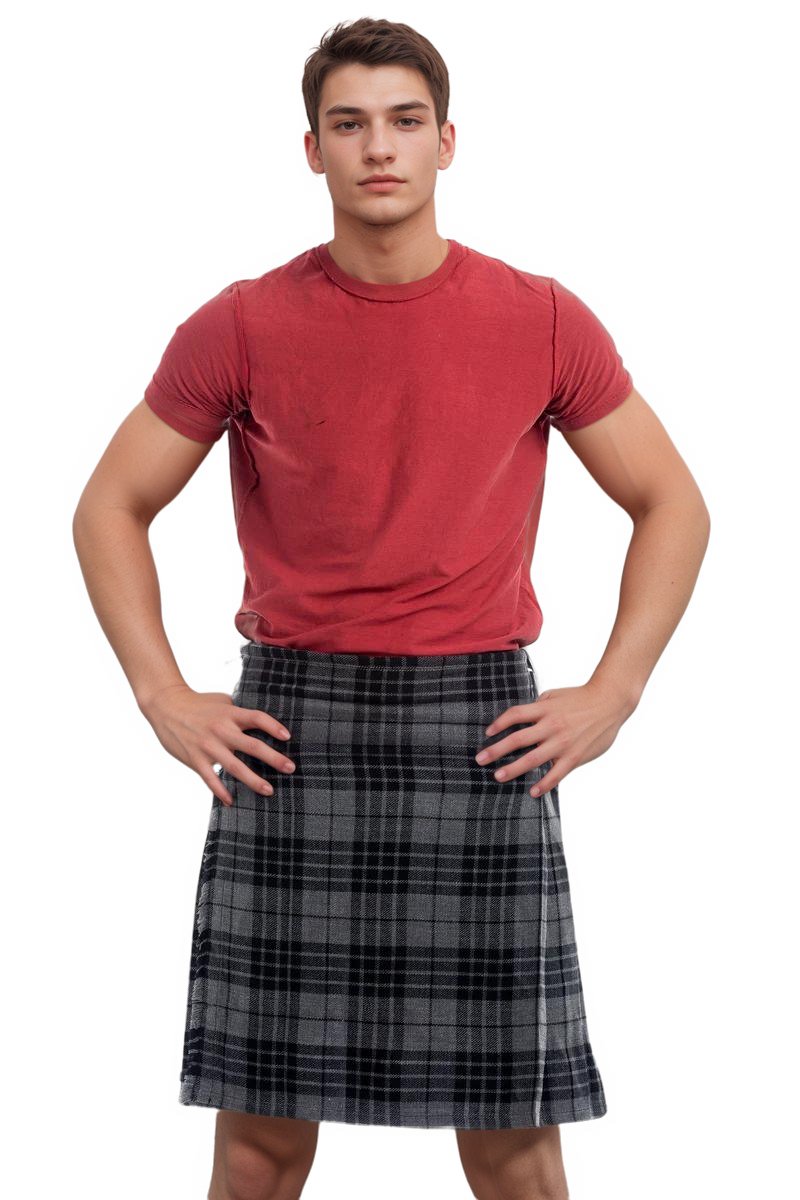 Grey Watch Bespoke Tartan Kilt - Imperial Highland Supplies