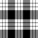 MacFarlane Black & White Tartan - Imperial Highland Supplies