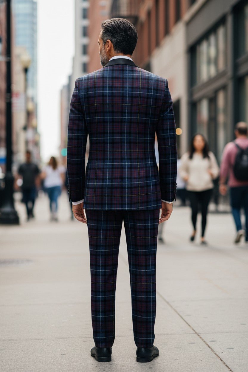 Men's 2 Piece Tartan Suit Tuxedo - Imperial Highland Supplies