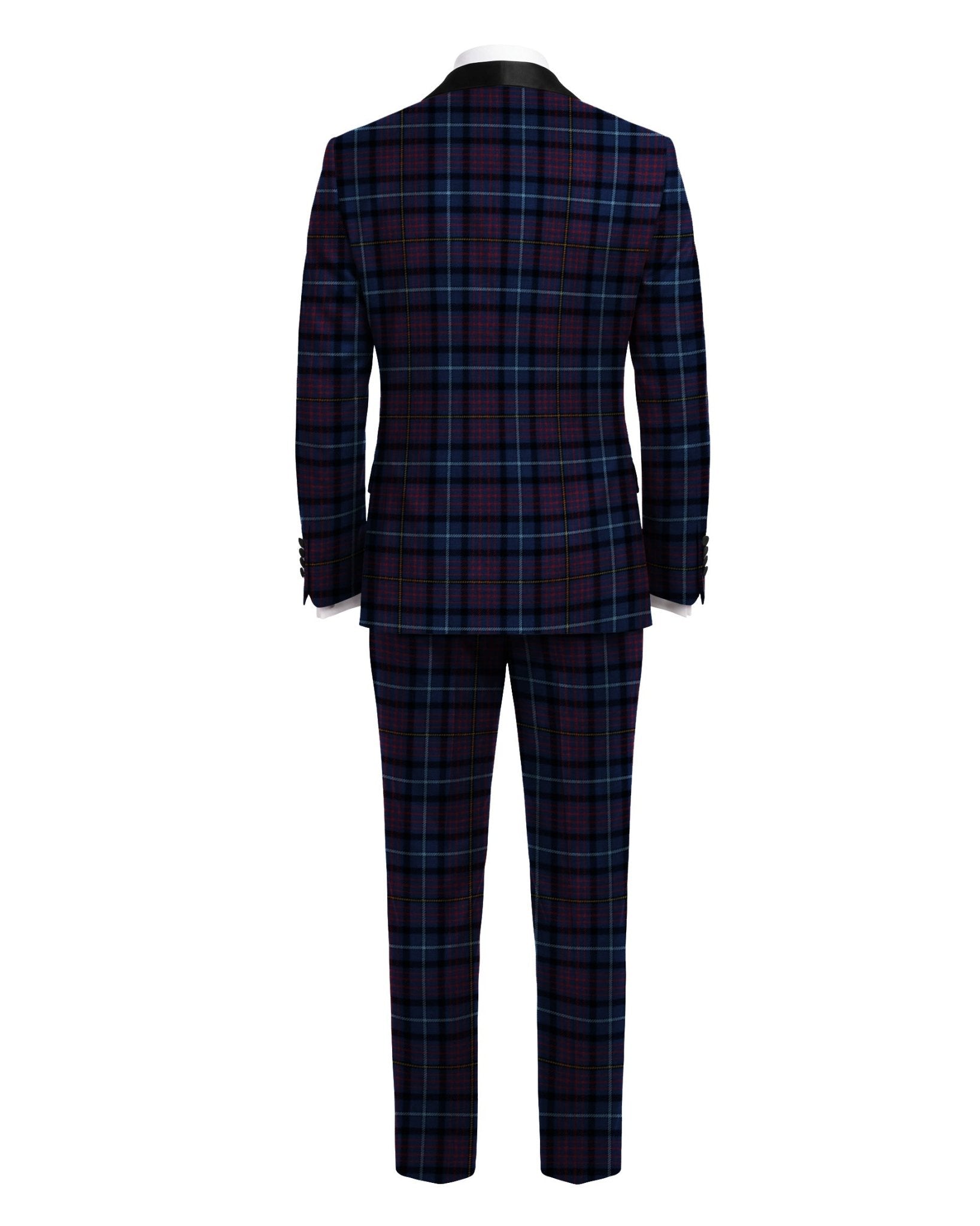 Men's 2 Piece Tartan Suit Tuxedo - Imperial Highland Supplies