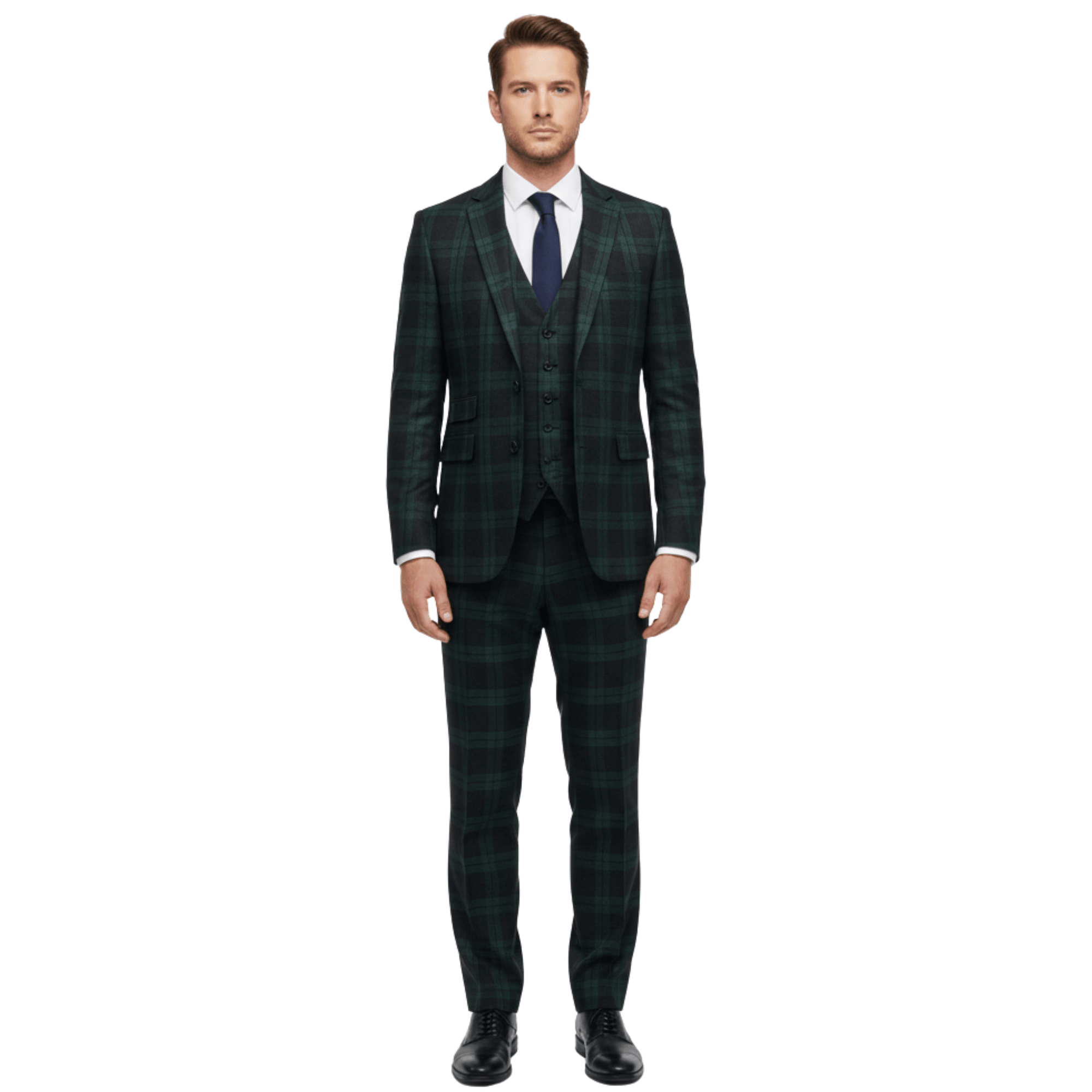 Men's 3 Piece Tartan Suit - Imperial Highland Supplies