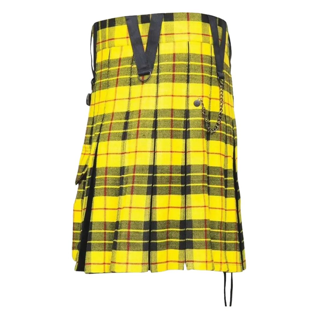 Modern Macleod of Lewis Box Pleated Hybrid Kilt - Imperial Highland Supplies