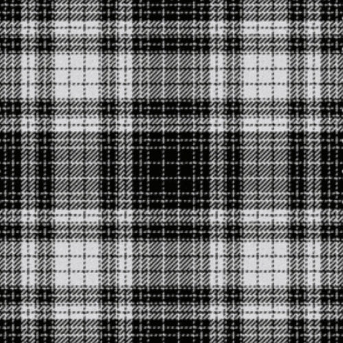 Ogilvie Black & White Tartan - Imperial Highland Supplies