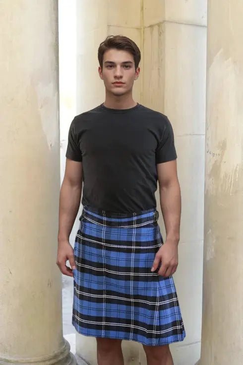 Ramsay Blue Hunting Bespoke Tartan Kilt - Imperial Highland Supplies