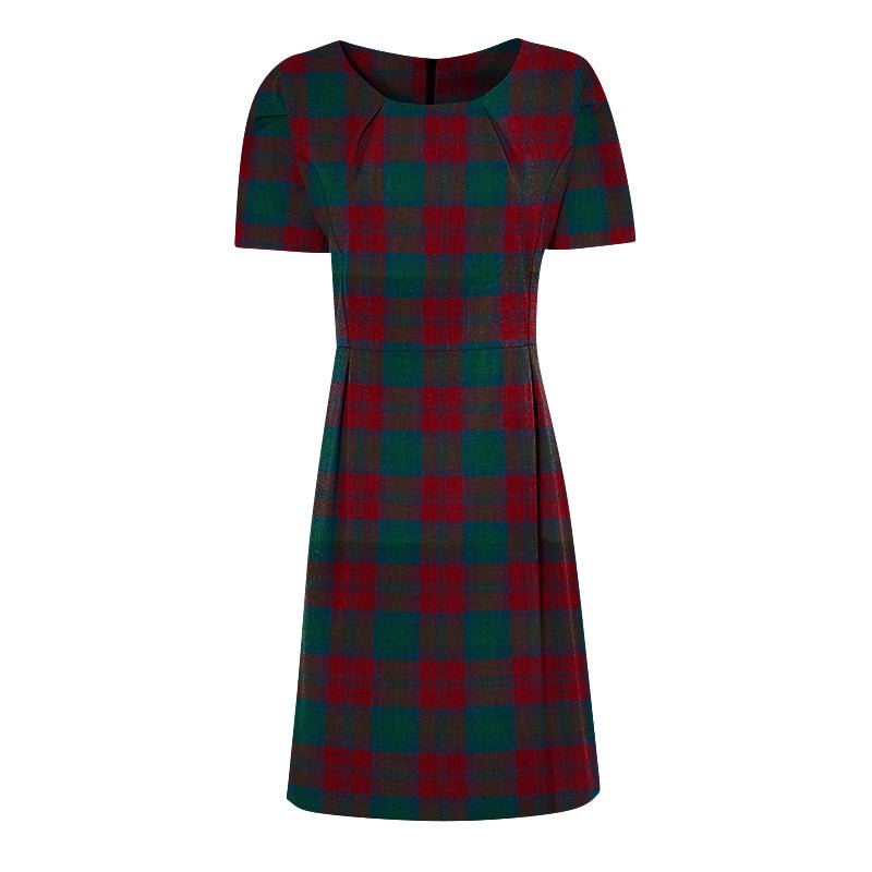 Round Neck Tartan Dress - Imperial Highland Supplies