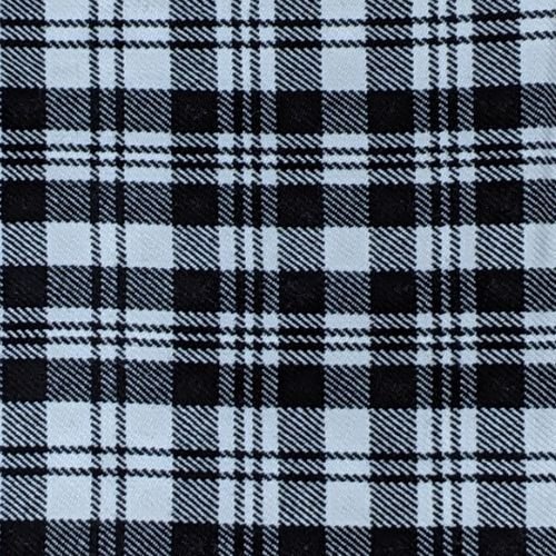 Scott Black & Grey Bespoke Tartan Kilt - Imperial Highland Supplies