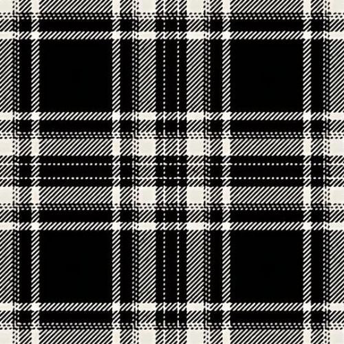 Stewart Royal Black & White Tartan - Imperial Highland Supplies