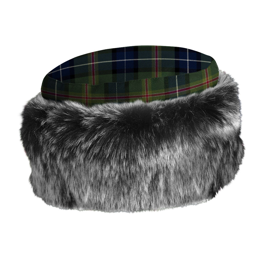 Tartan and Faux Fur Hat - Imperial Highland Supplies