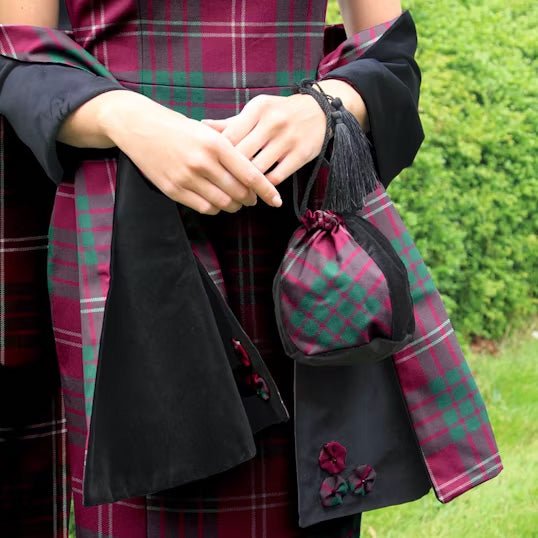 Tartan and Velvet Stole - Imperial Highland Supplies