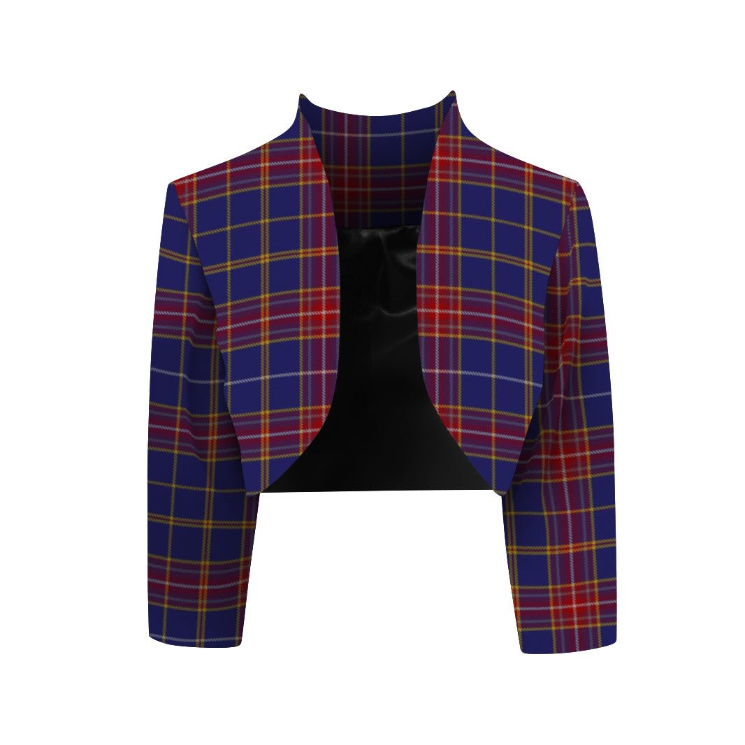 Tartan Bolero Jacket - Imperial Highland Supplies