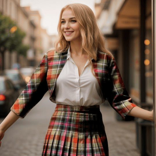 Tartan Bolero Jacket - Imperial Highland Supplies