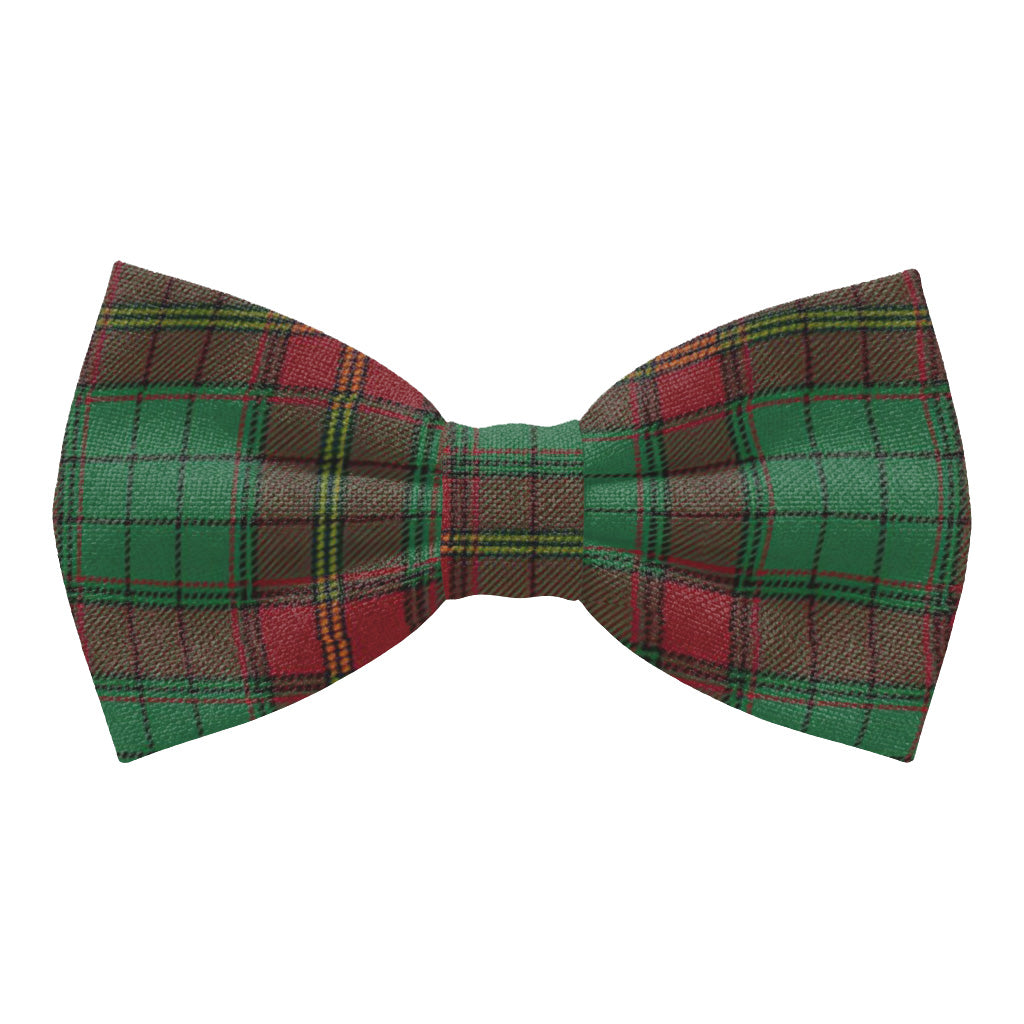 Scottish Tartan Bow Tie Ulster Red Ancient Tartan - Imperial Highland Supplies