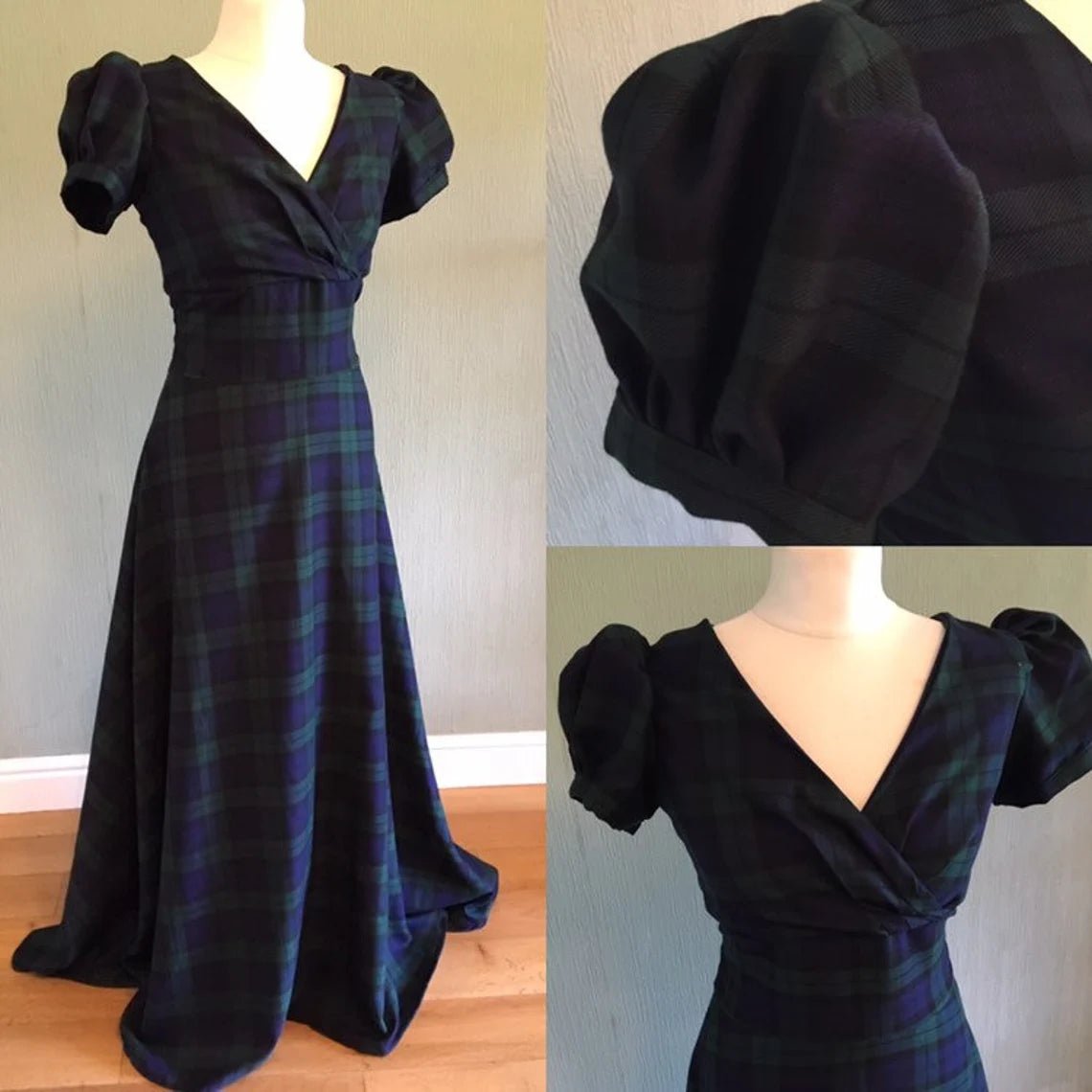 Tartan Highland Scottish Dance Maxi Dress - Imperial Highland Supplies