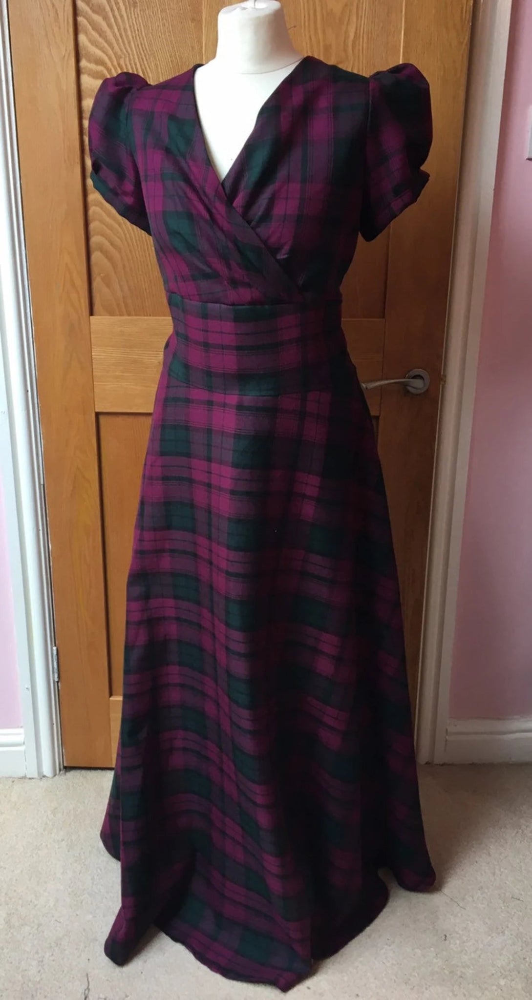 Tartan Highland Scottish Dance Maxi Dress - Imperial Highland Supplies