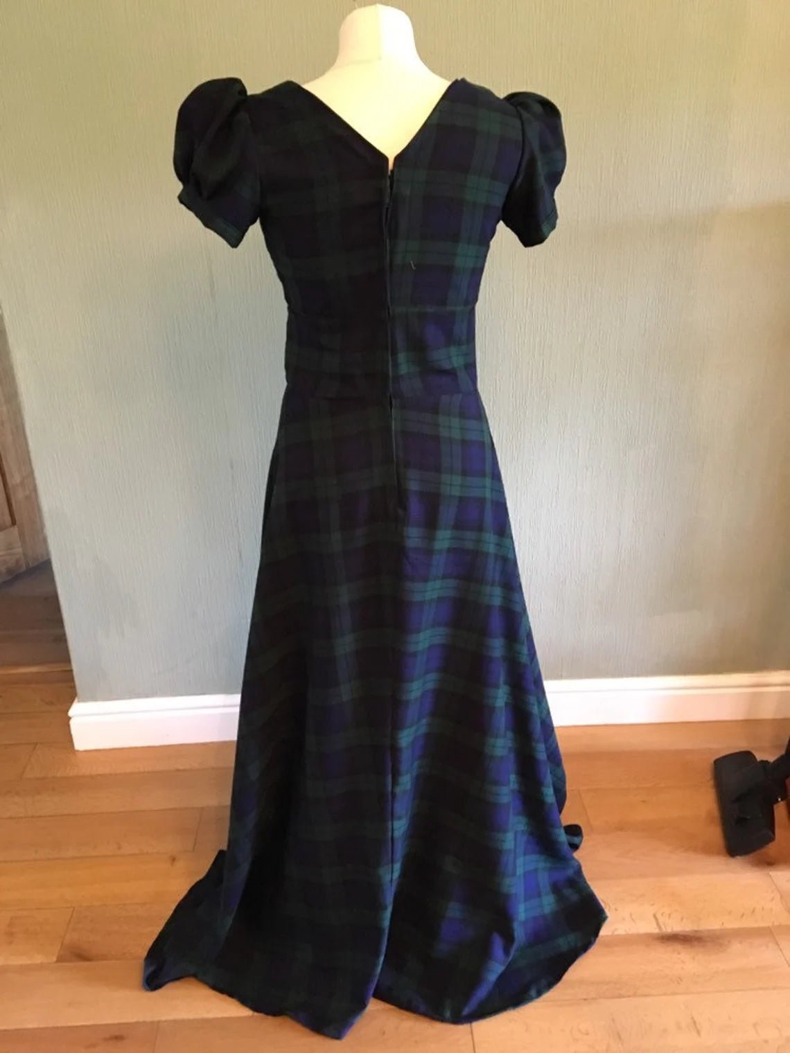 Tartan Highland Scottish Dance Maxi Dress Tartan Highland Scottish Dance Maxi Dress