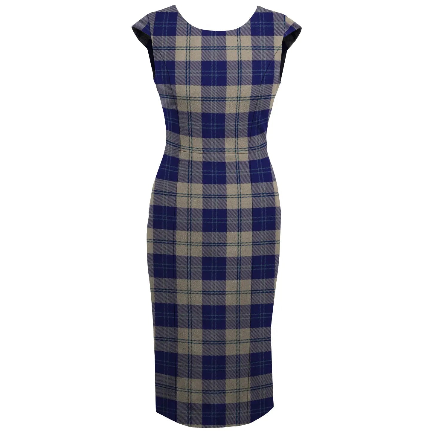 Tartan Shift Dress with Cap Sleeve - Imperial Highland Supplies