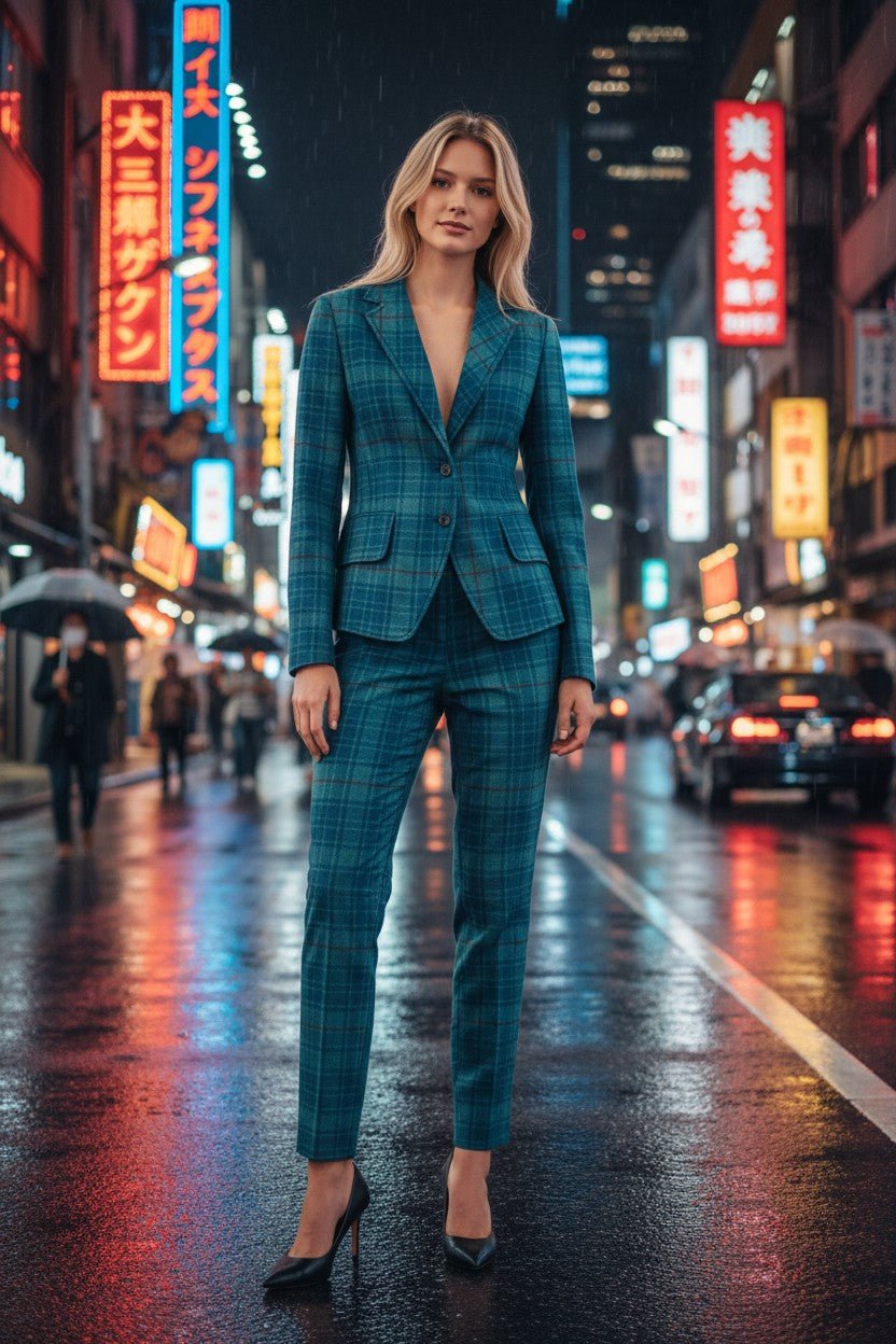 Women's Dress Suit Tartan Trousers - Imperial Highland Supplies