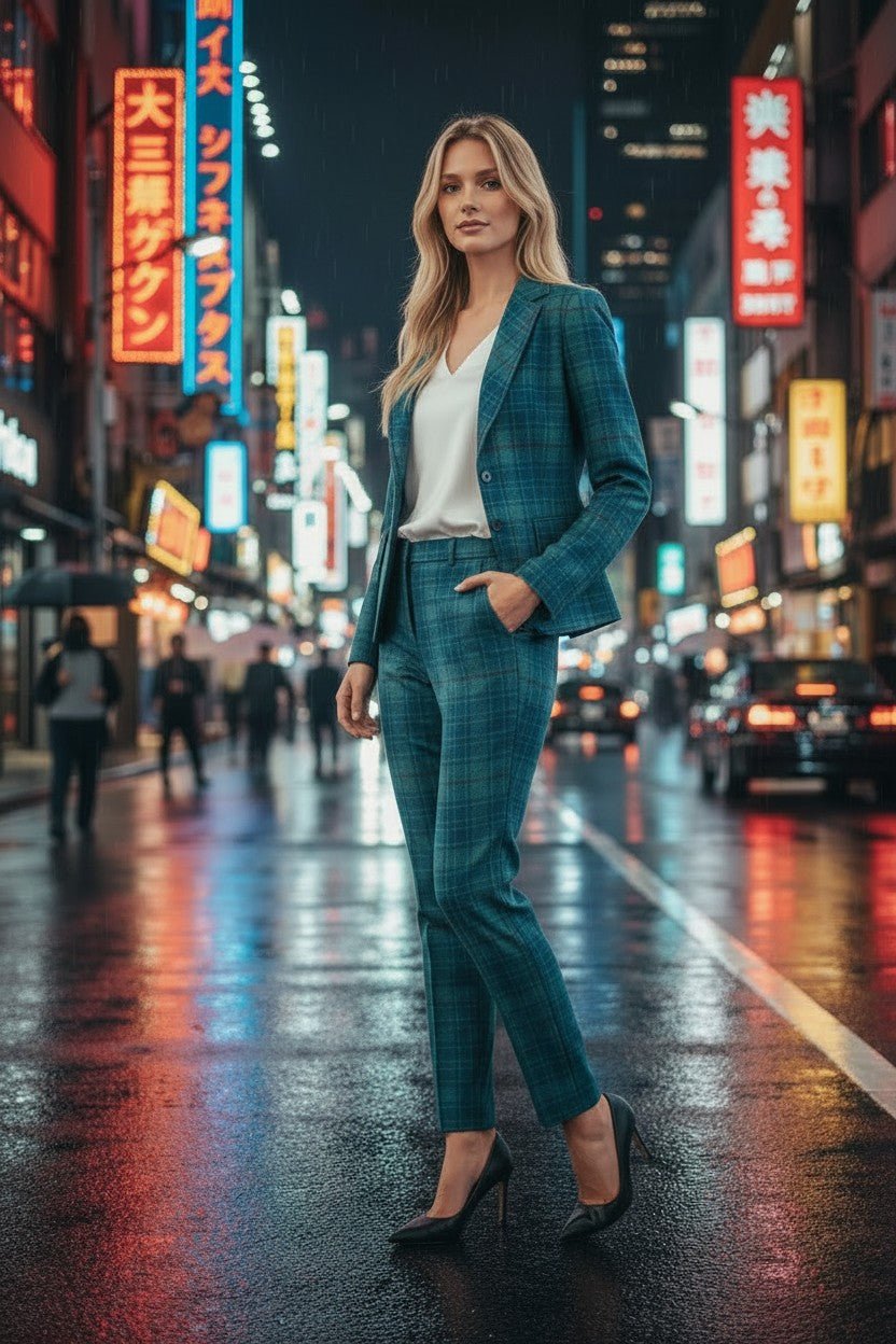 Women's Dress Suit Tartan Trousers - Imperial Highland Supplies