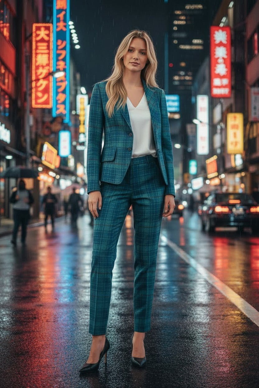 Women's Dress Suit Tartan Trousers - Imperial Highland Supplies
