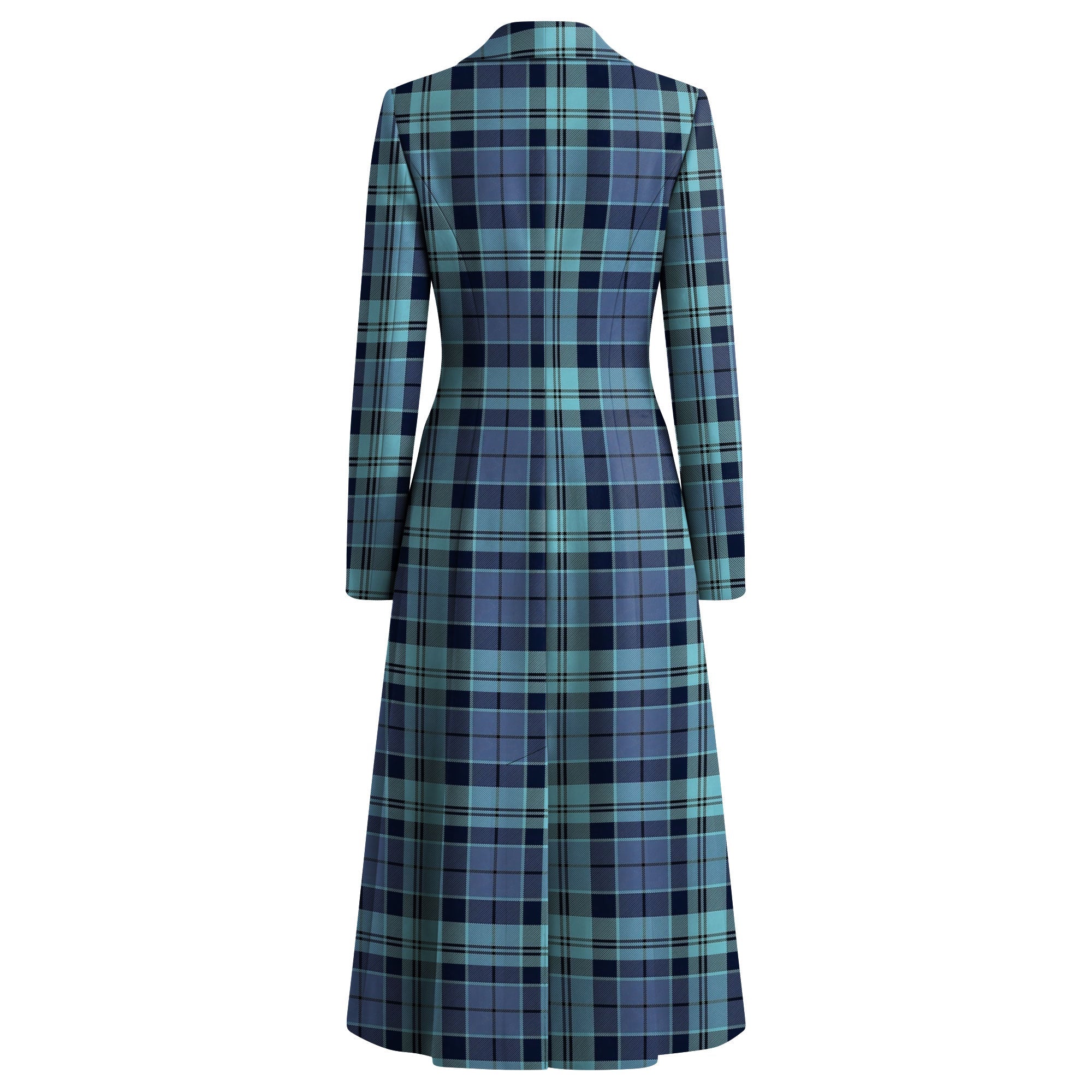 Women's Longline Tartan Jacket - Imperial Highland Supplies