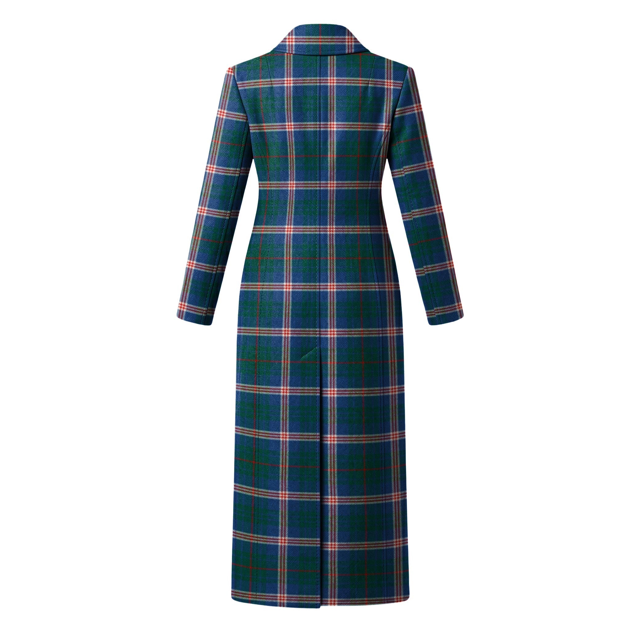 Women's Longline Tartan Jacket - Imperial Highland Supplies