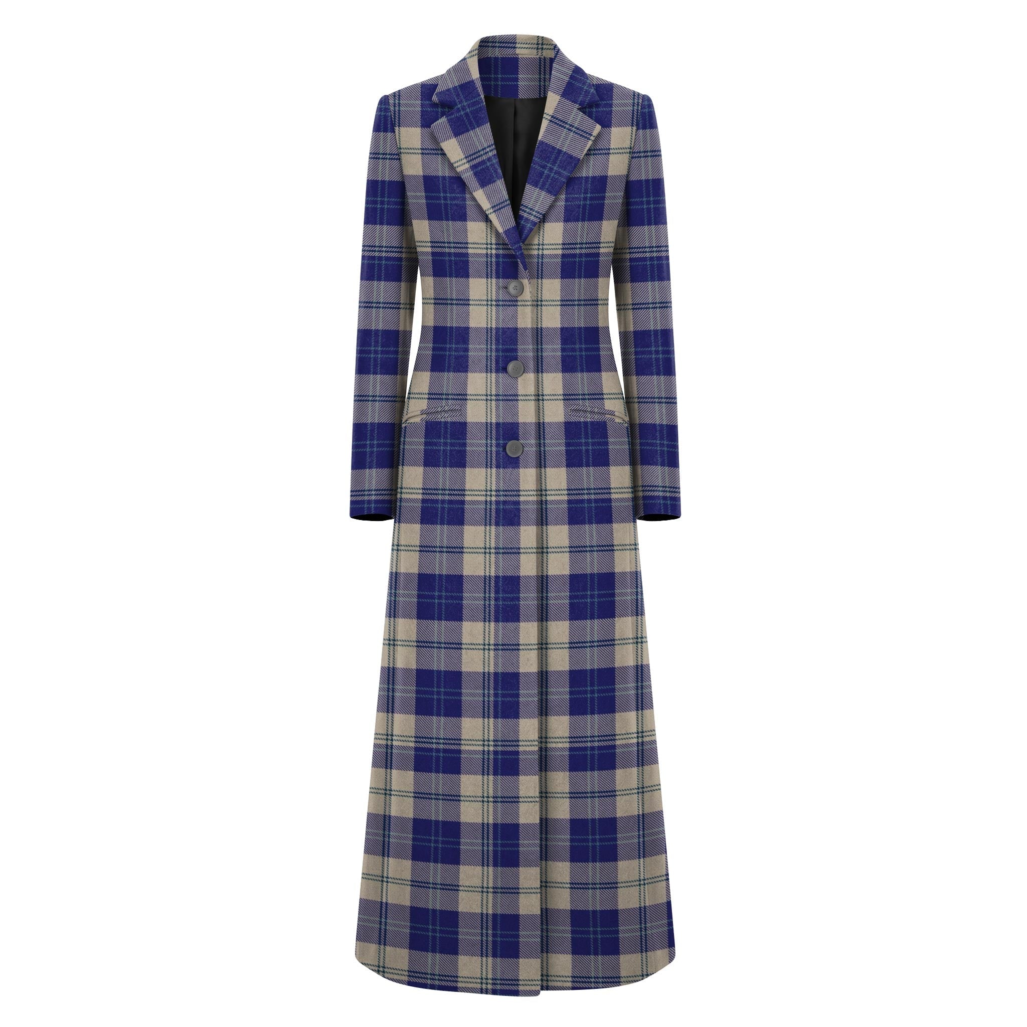 Women's Longline Tartan Jacket - Imperial Highland Supplies